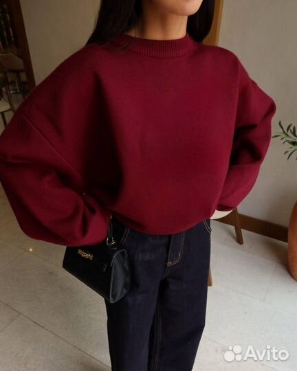 Вязанскый джемпер женский