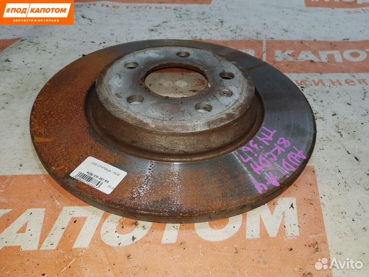 Диск тормозной задний Audi A4 B8/8K 2009