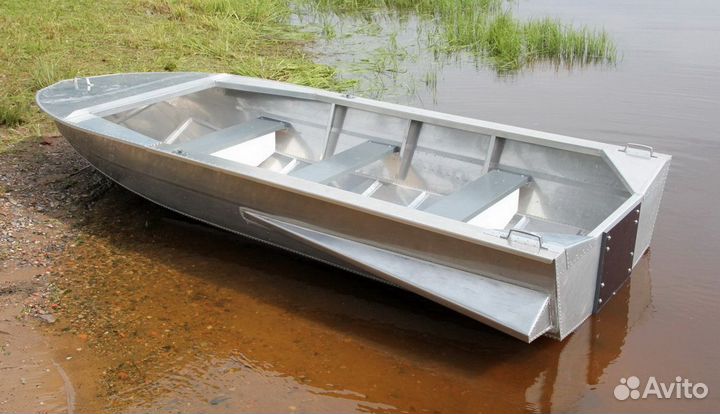 Алюминиевая лодка Мста-Н 3.5 м., арт. 147/3.5