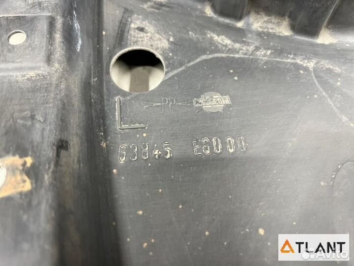 Подкрылок передний левый nissan fuga