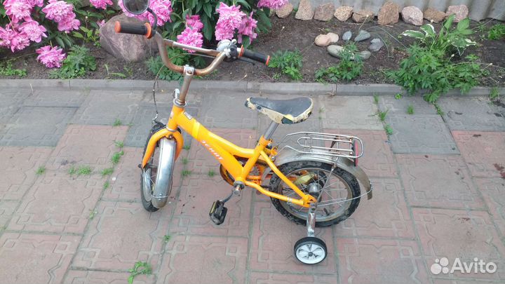 Детский трехколесный велосипед бу