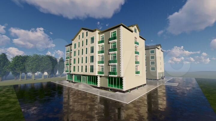 1-к. квартира, 44,8 м², 3/7 эт.