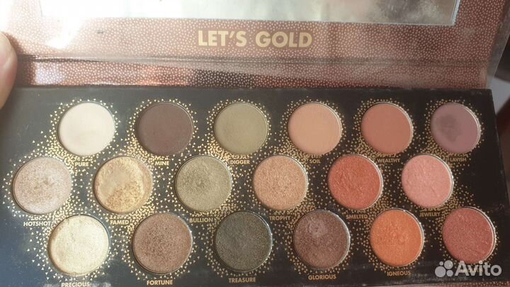 Тени для век паллетка