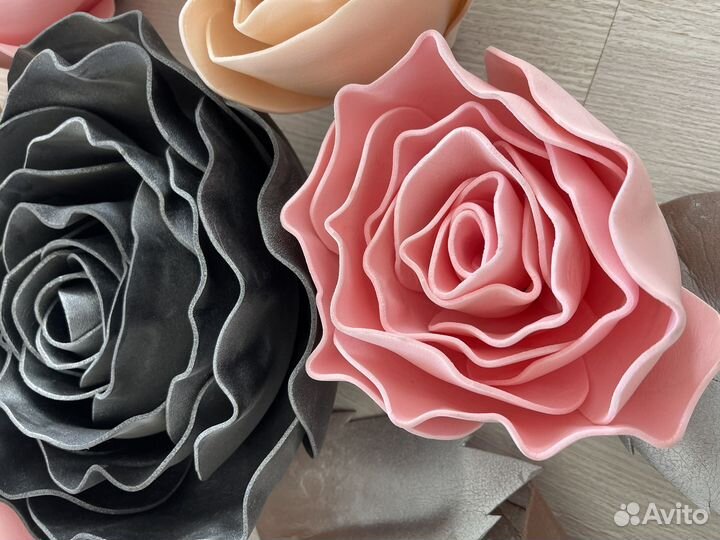 Цветы из фоамирана