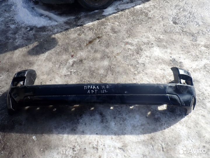 Бампер задний для Toyota Land Cruiser (120) -Prado