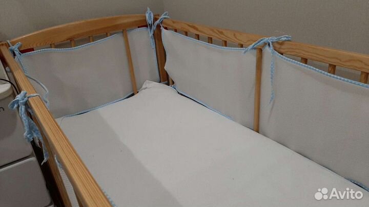 3D Дышащие бортики для детской кроватки