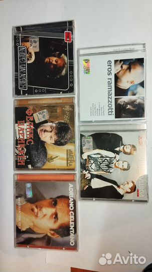 CD диски аудио