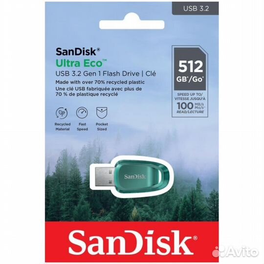 USB Flash накопитель 512GB SanDisk Ultra #394423