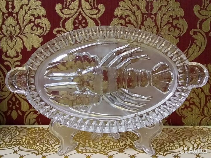 Хрустальное блюдо