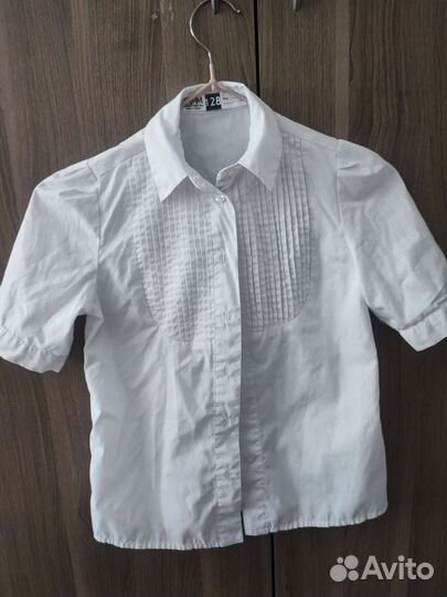 Школьная блузка 128