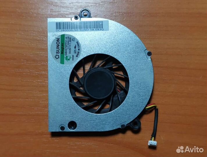 Кулер (вентилятор) для Acer Aspire и EMashines
