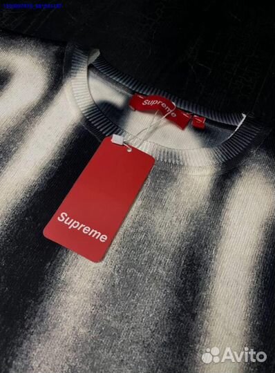 Свитер Supreme blurred logo (Арт.18320)