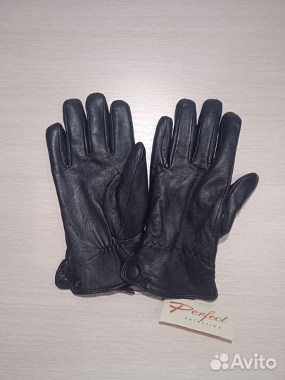 Мужские кожаные перчатки