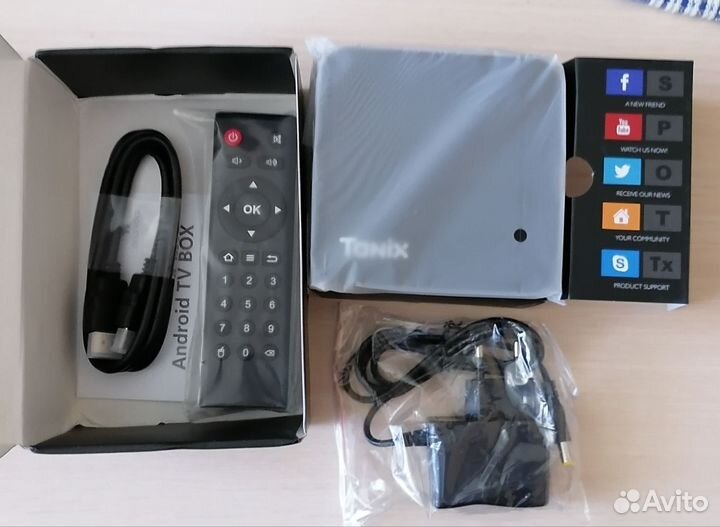 SMART TV Android Приставка Tanix W2 4K WI-FI BT