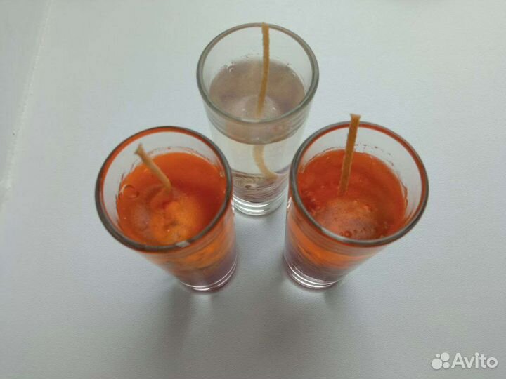 Новый набор гелевых свечей hand made