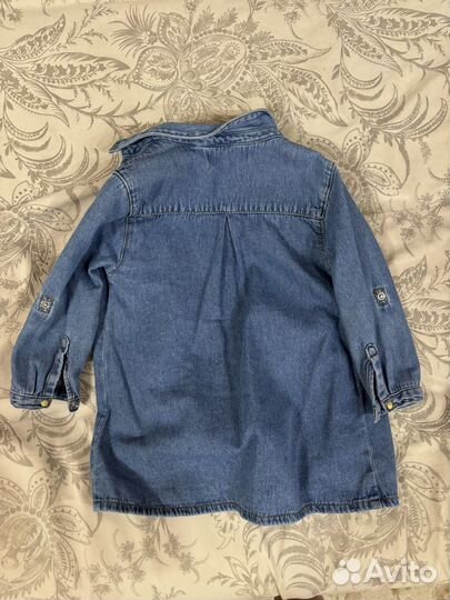 Платье рубашка zara