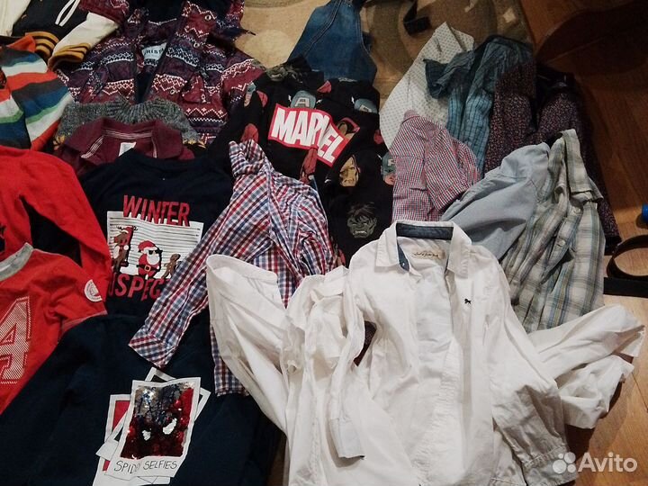 Детские вещи пакетом на мальчика 4-6 лет