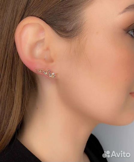 Серьги каффы