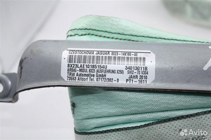 Подушка безопасности шторка левая Jaguar XF X25