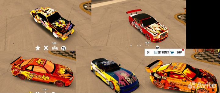 Машины в кар паркинг