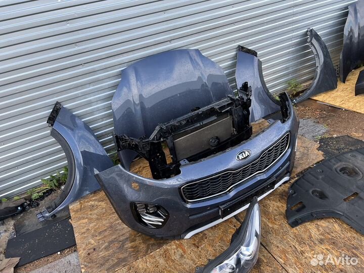Капот крыло бампер фара дорест Киа Спортейдж 4