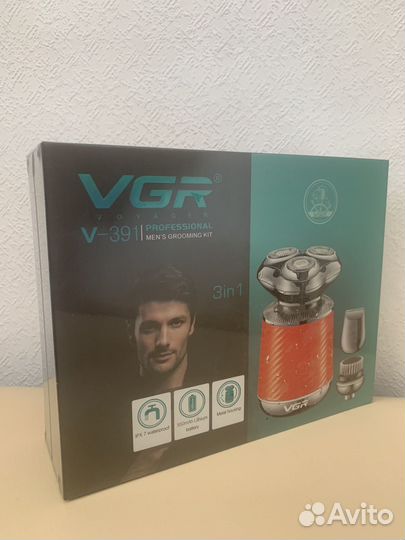 Электробритва мужская VGR V-391 3в1