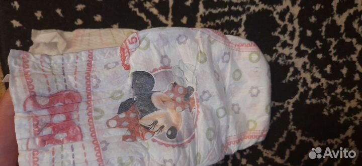 Подгузники памперсы половина упаковки