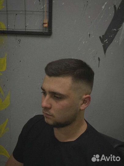 Мужские стрижки, оформление бороды от барбера