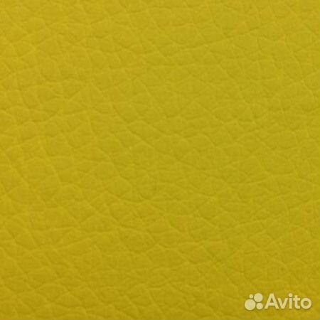 Экокожа гладкая желтый
