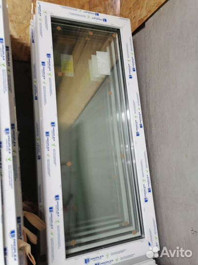 Пластиковые окна 499х1202 мм глухие