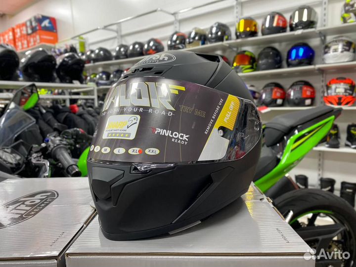 Шлем Airoh Valor Black Matt