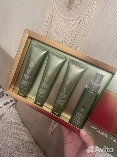 Набор ollin keratin royal