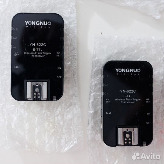 Canon speedlite 580ex II+ Yongnuo YN622C