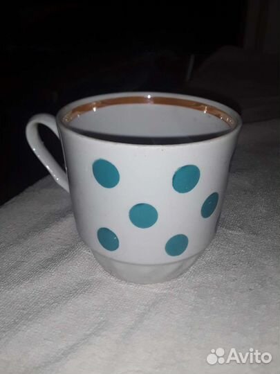 Фарфоровые Чайные пары и бокалы Фарфор СССР