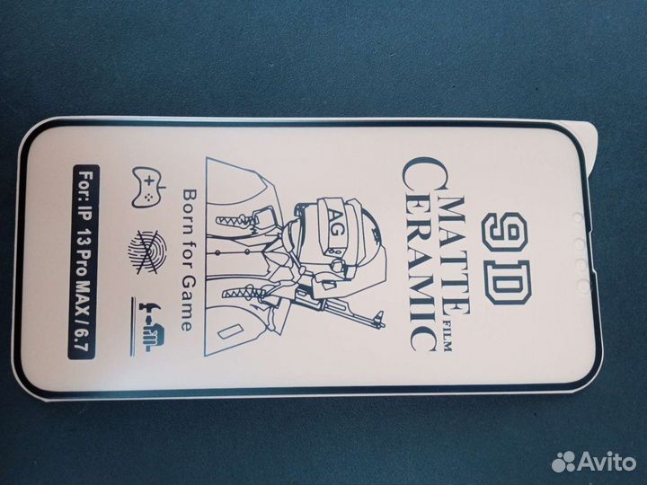 Стекло iPhone 13 Pro Max матовое