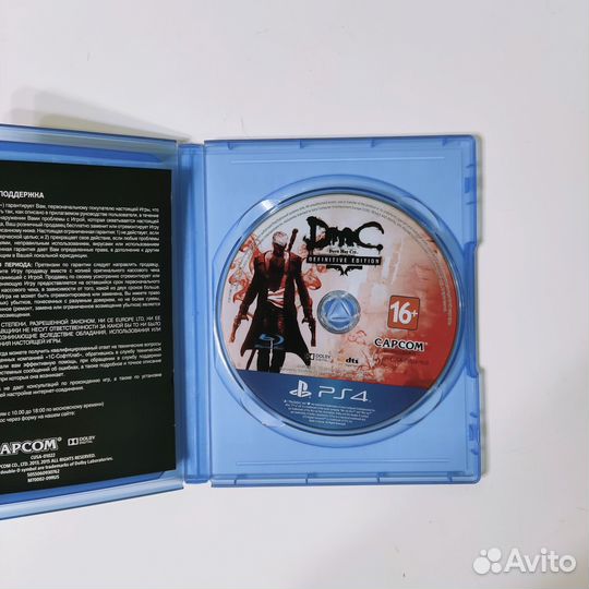 Игры для ps4 Dmc Devil may cry