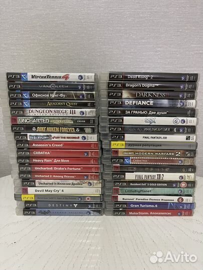 Диски на ps3