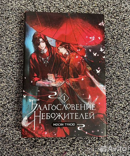 Благословение небожителей маньхуа 1 том 2 том