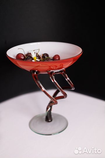 Ваза винтажная для фруктов