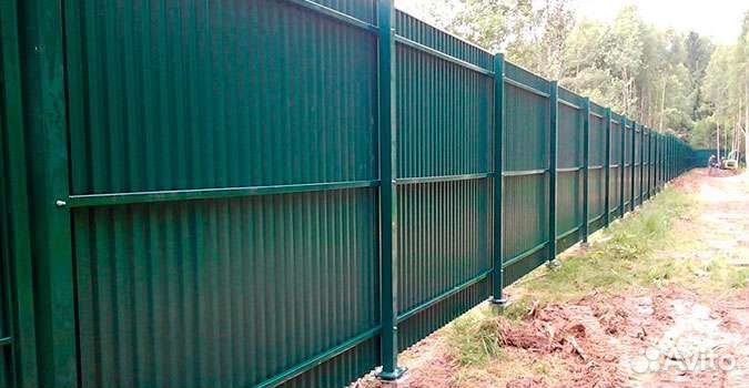 Забор. Установка заборов. Монтаж заборов