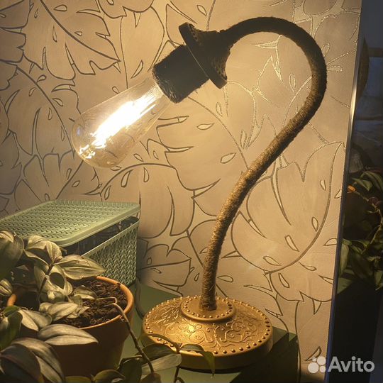 Лампа настольная винтаж