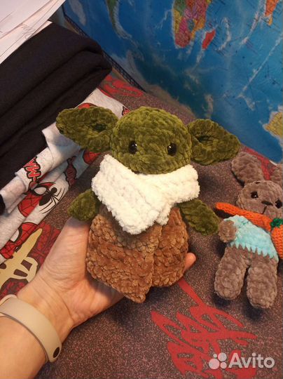 Игрушка ручной работы Мастер Йода