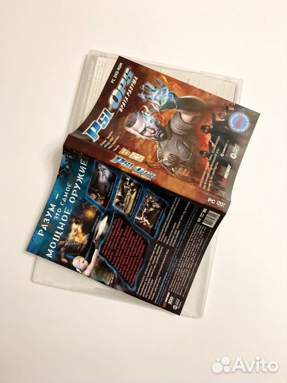 Psi-Ops лицензия Россия DVD-box бокс box