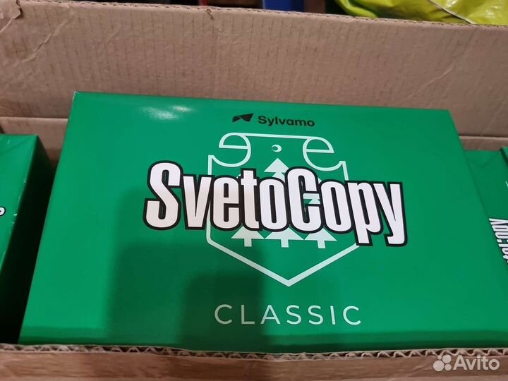 Бумага a4 svetoCopy белая
