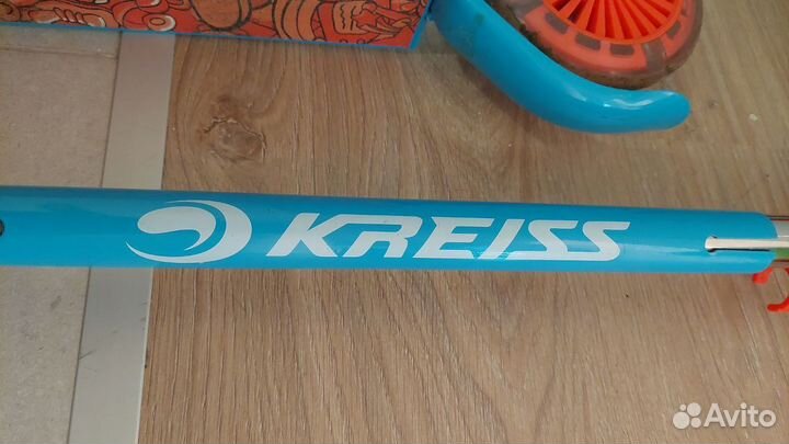 Самокат детский двухколесный бу Kreiss
