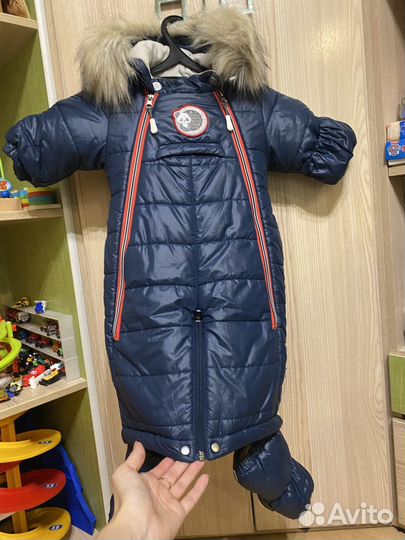 Зимний комбинезон для мальчика 56-74