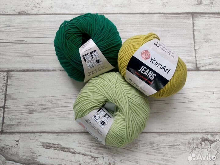 Пряжа YarnArt Jeans Ярнарт Джинс