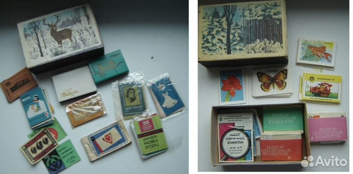 Филумения, спичечные этикетки, старая коллекция