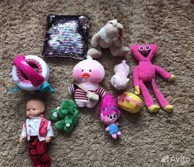 Игрушки мягкие