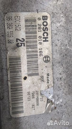 Блок управления двигателем Fiat Scudo, 2003